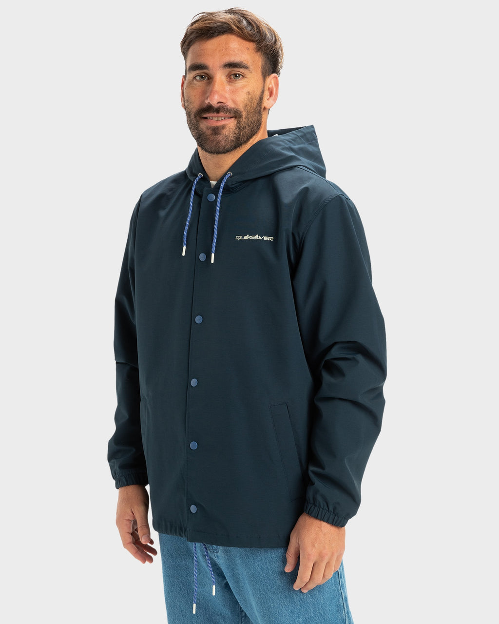 Mens Rain Cloud Hooded Track Jacket