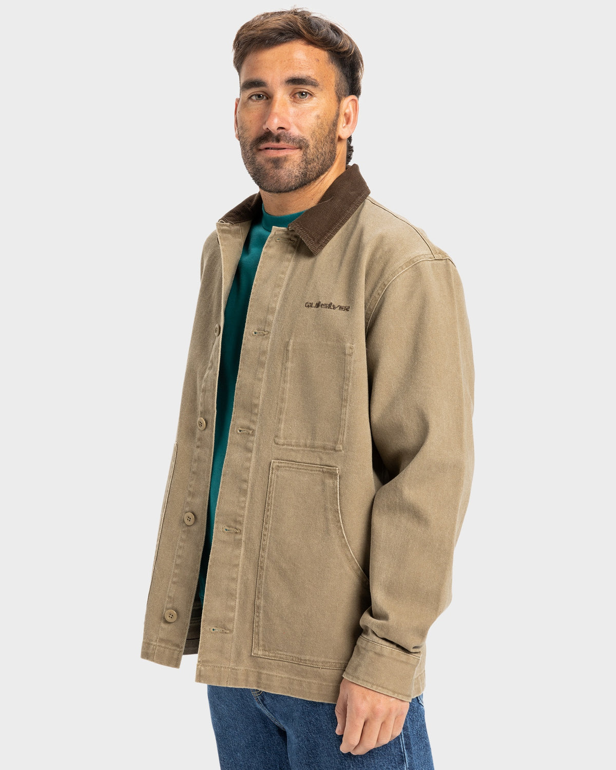 Mens Surf Buttoned Casual Jacket
