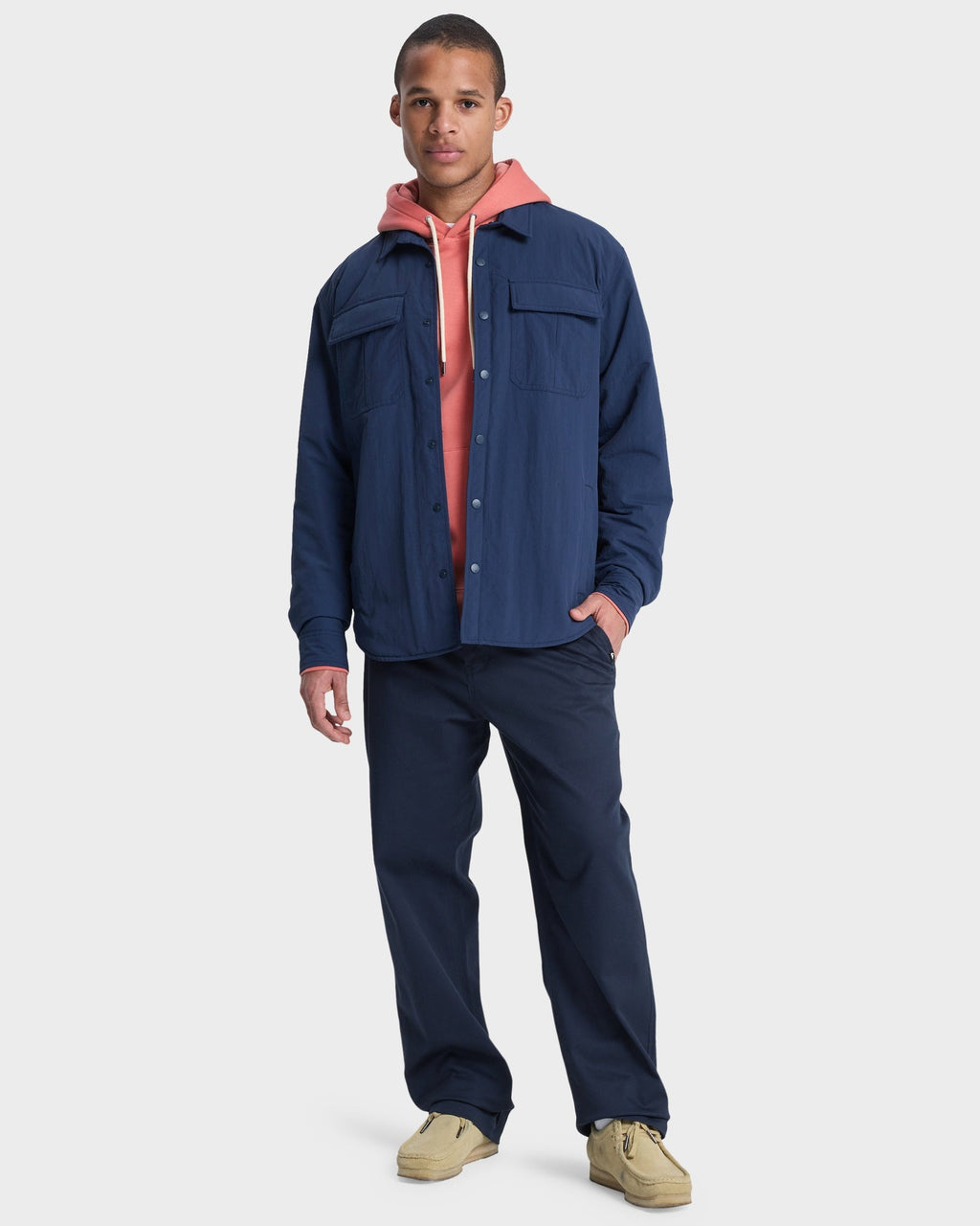 Mens Cold Snap Shacket