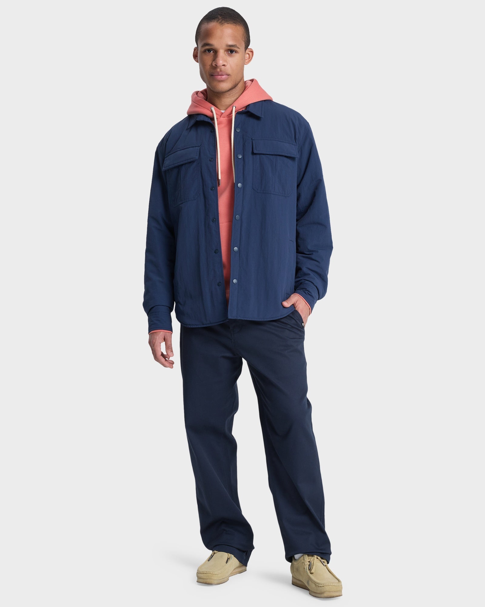 Mens Cold Snap Shacket