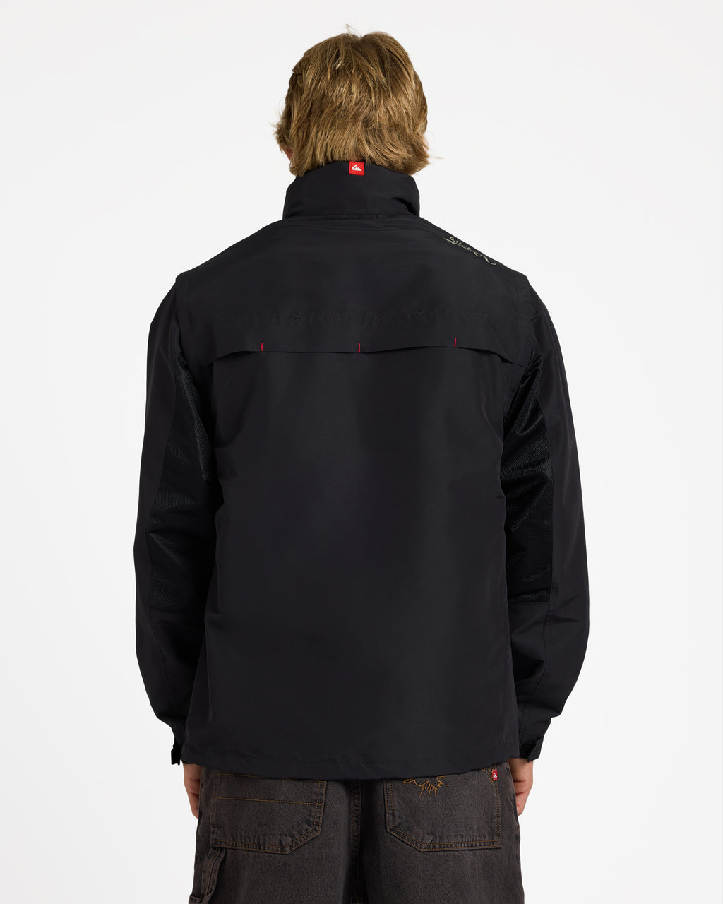Mens YG Crossbone Zip Off Windproof Jacket