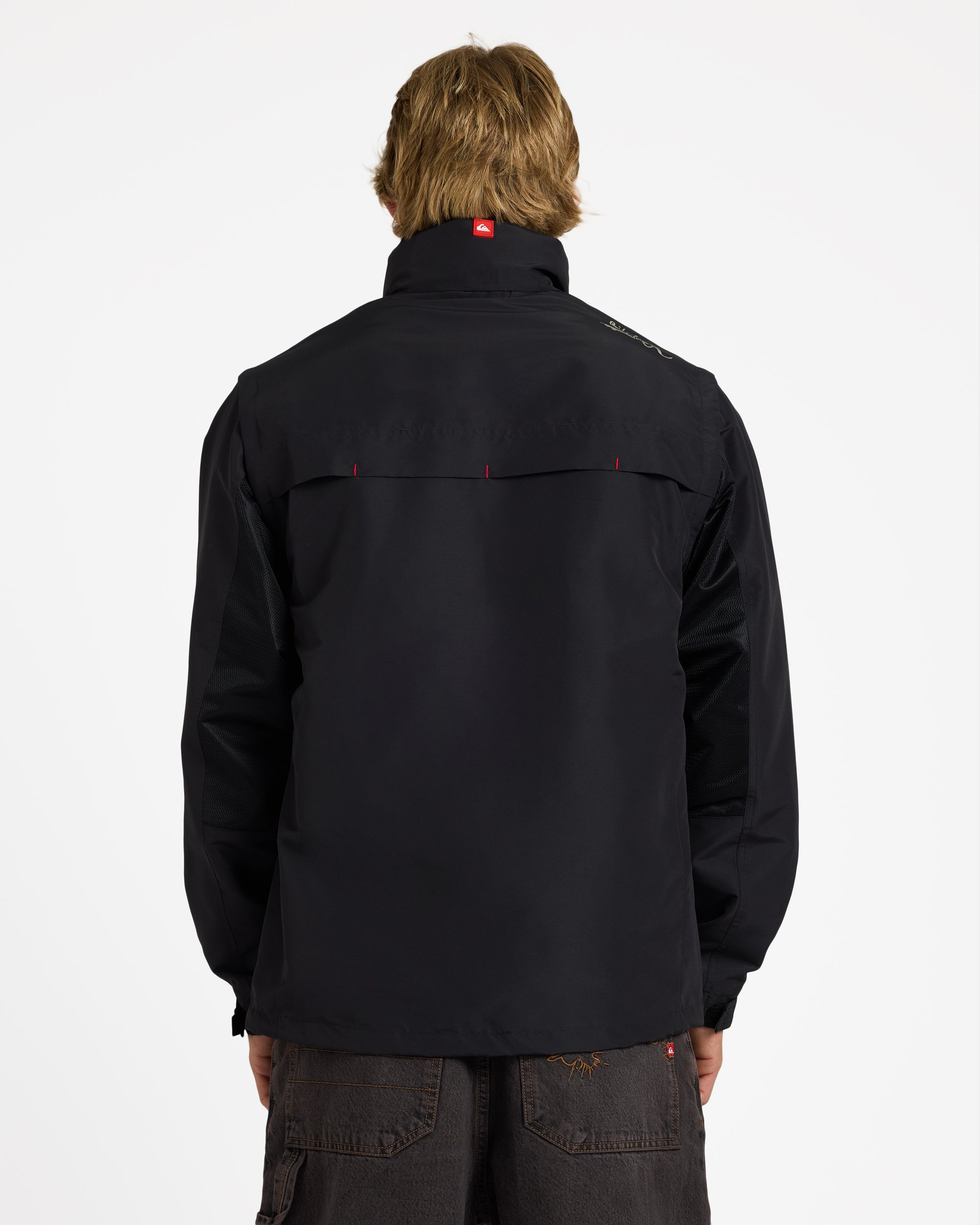 Mens YG Crossbone Zip Off Windproof Jacket