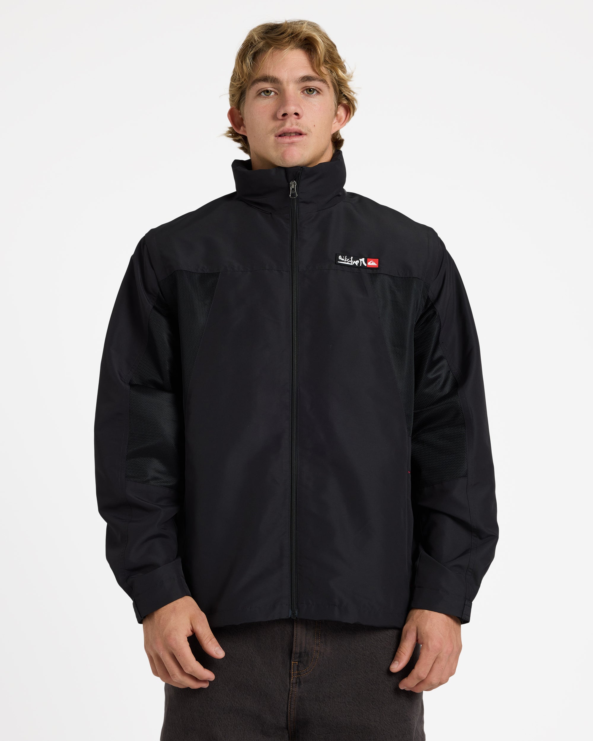 Mens YG Crossbone Zip Off Windproof Jacket