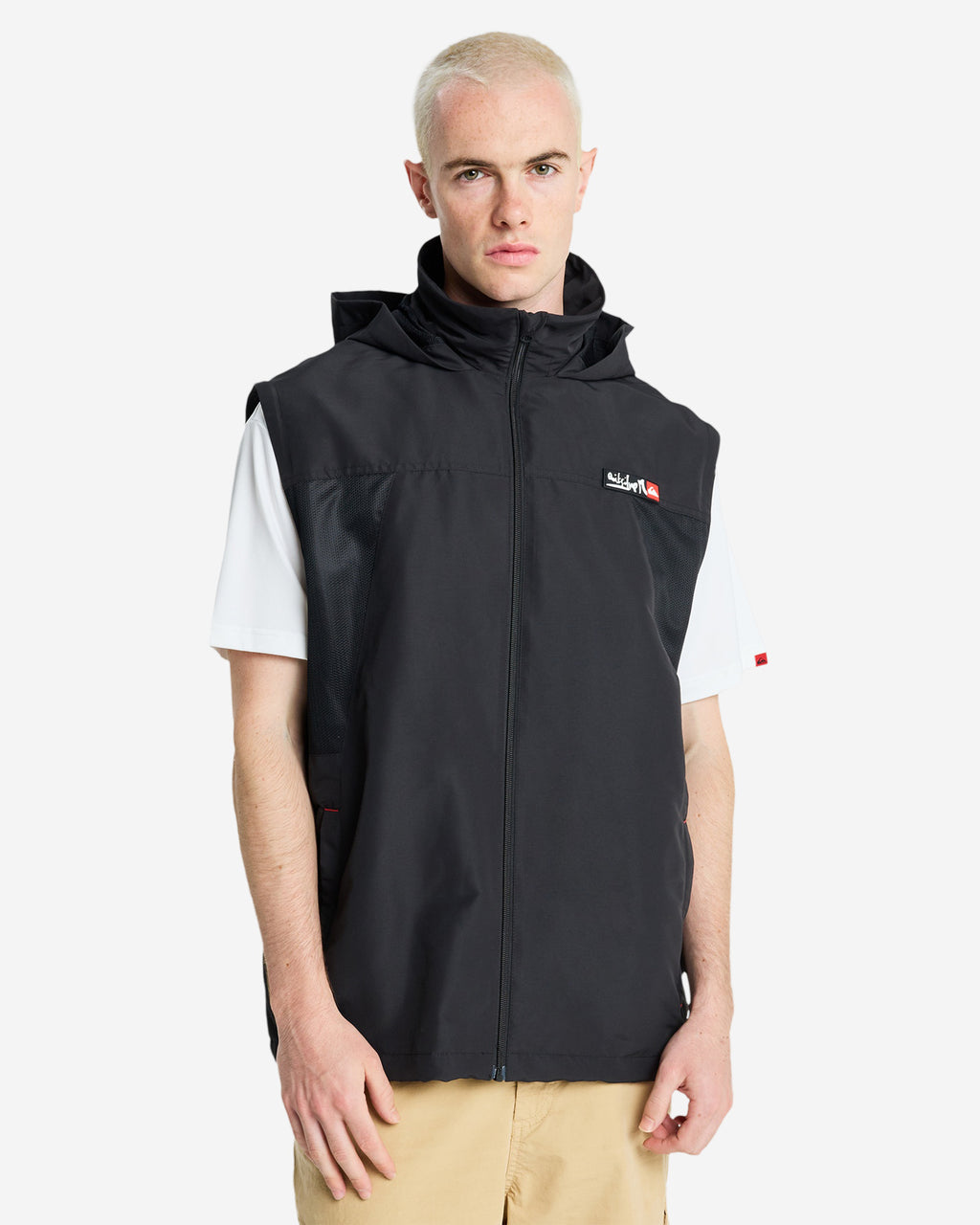 Mens YG Crossbone Zip Off Windproof Jacket
