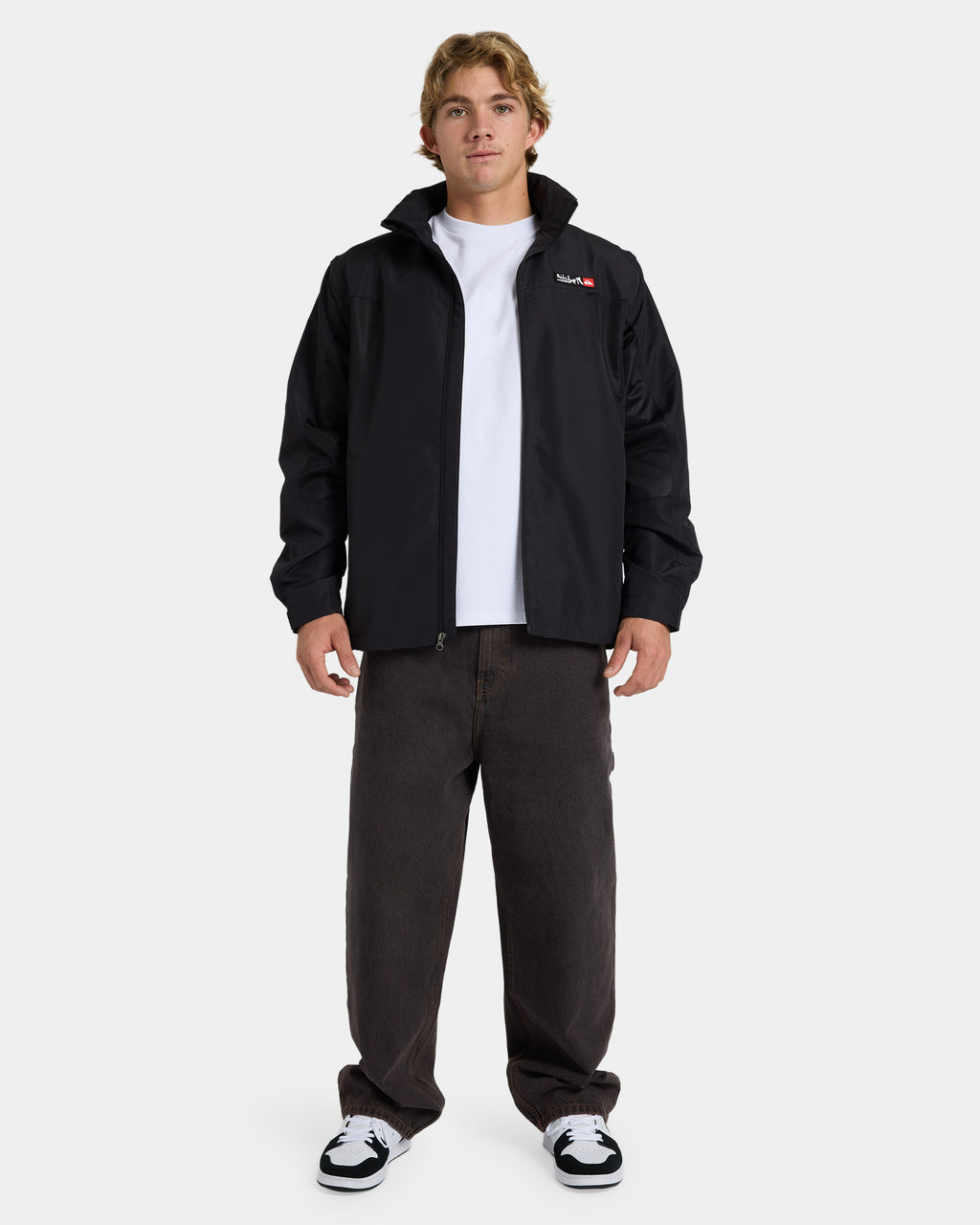 Mens YG Crossbone Zip Off Windproof Jacket