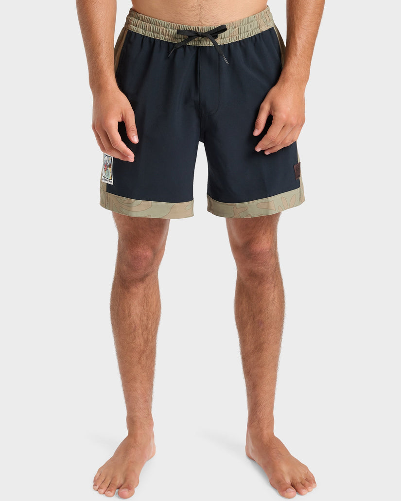 Mens Disconnect Volley 17" Swim Shorts