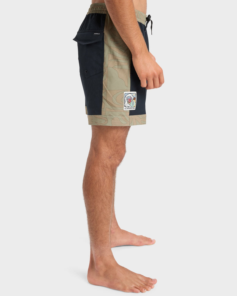 Mens Disconnect Volley 17" Swim Shorts
