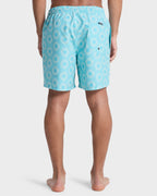 Mens Everyday Printed 17" Swim Shorts