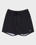 Mens Stretch Printed Volley 17" Swim Shorts
