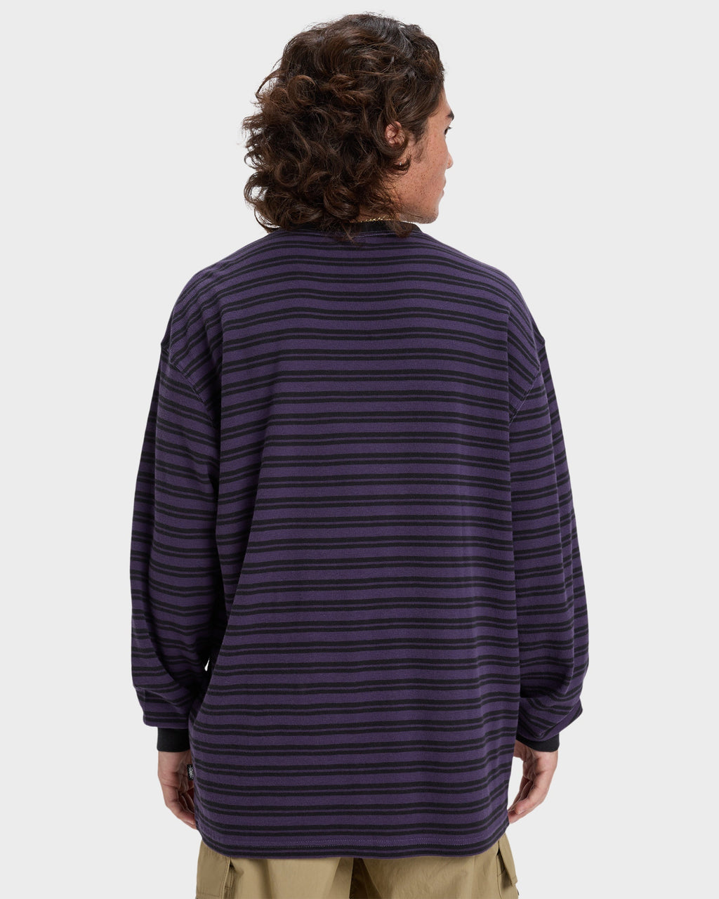 Mens Mercury Old Hoop Long Sleeve T-Shirt