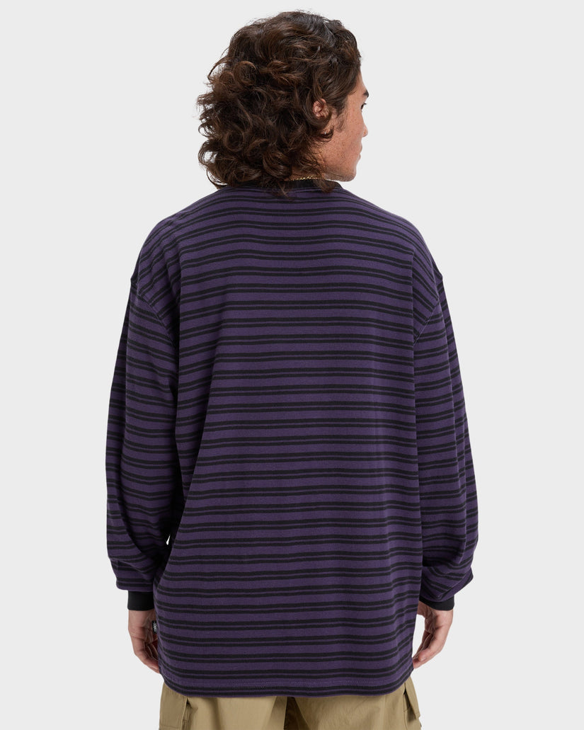 Mens Mercury Old Hoop Long Sleeve T-Shirt