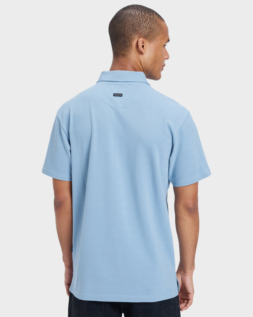 Mens Mw Pique Polo Short Sleeve Shirt
