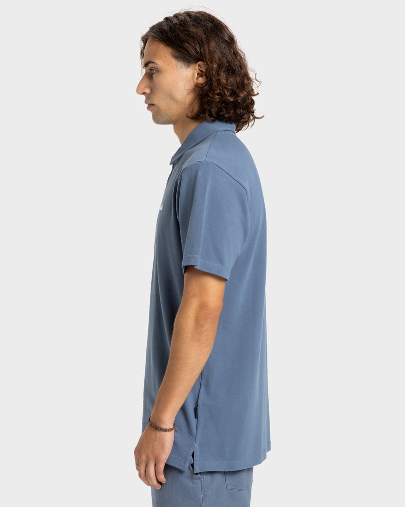 Mens Mw Pique Polo Short Sleeve Shirt
