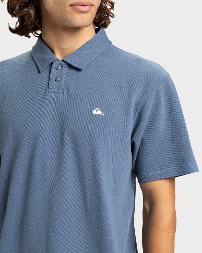 Mens Mw Pique Polo Short Sleeve Shirt