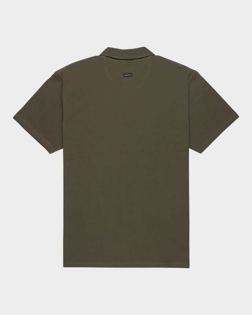 Mens Mw Pique Polo Short Sleeve Shirt