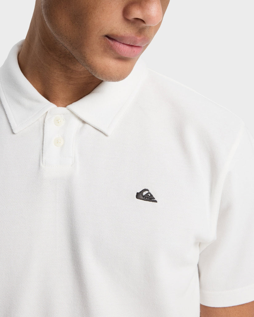 Mens Mw Pique Polo Short Sleeve Shirt