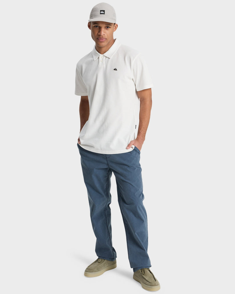 Mens Mw Pique Polo Short Sleeve Shirt