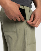 Mens Run Ashore Fixed Waist Pants