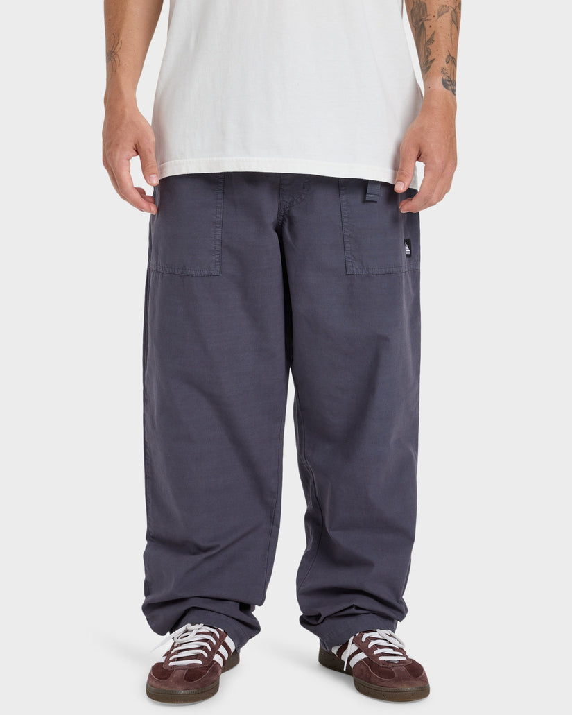 Mens Double Croen Pants
