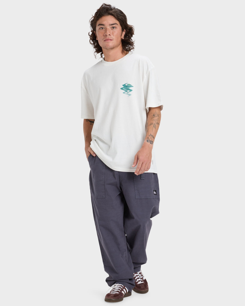Mens Double Croen Pants
