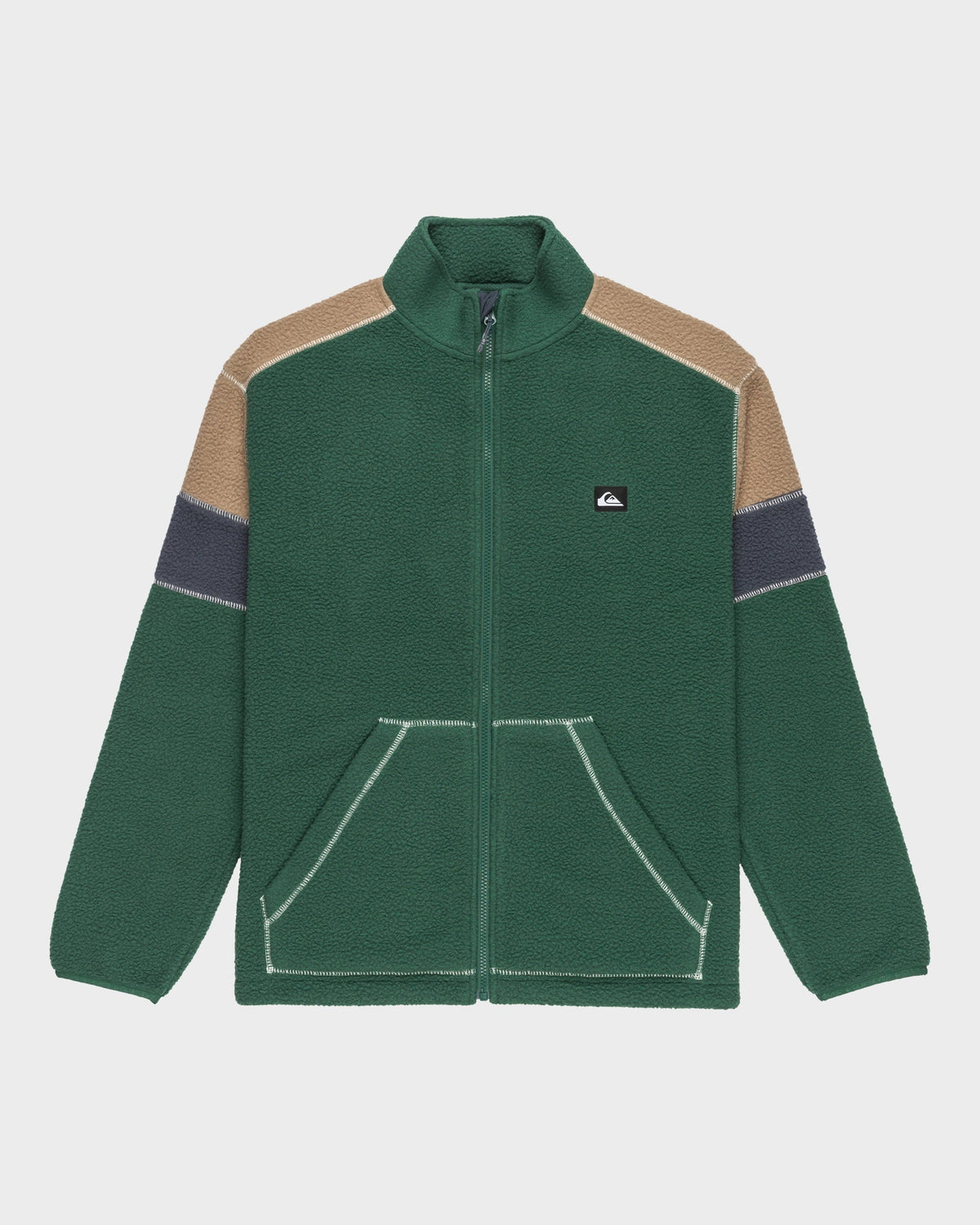 Mens Clean Coast Block Fleece Jacket