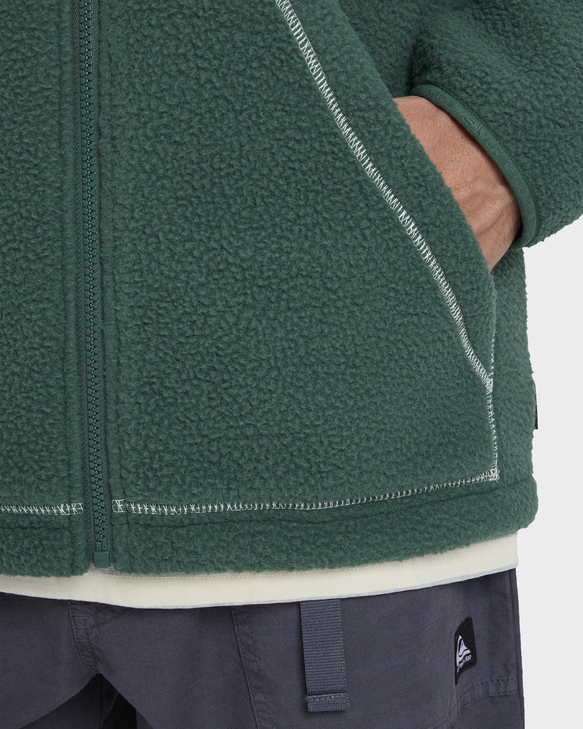Mens Clean Coast Block Fleece Jacket