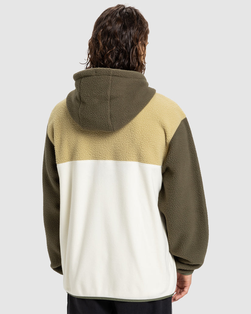 Mens Ocean View Mix Up Pullover Hoodie