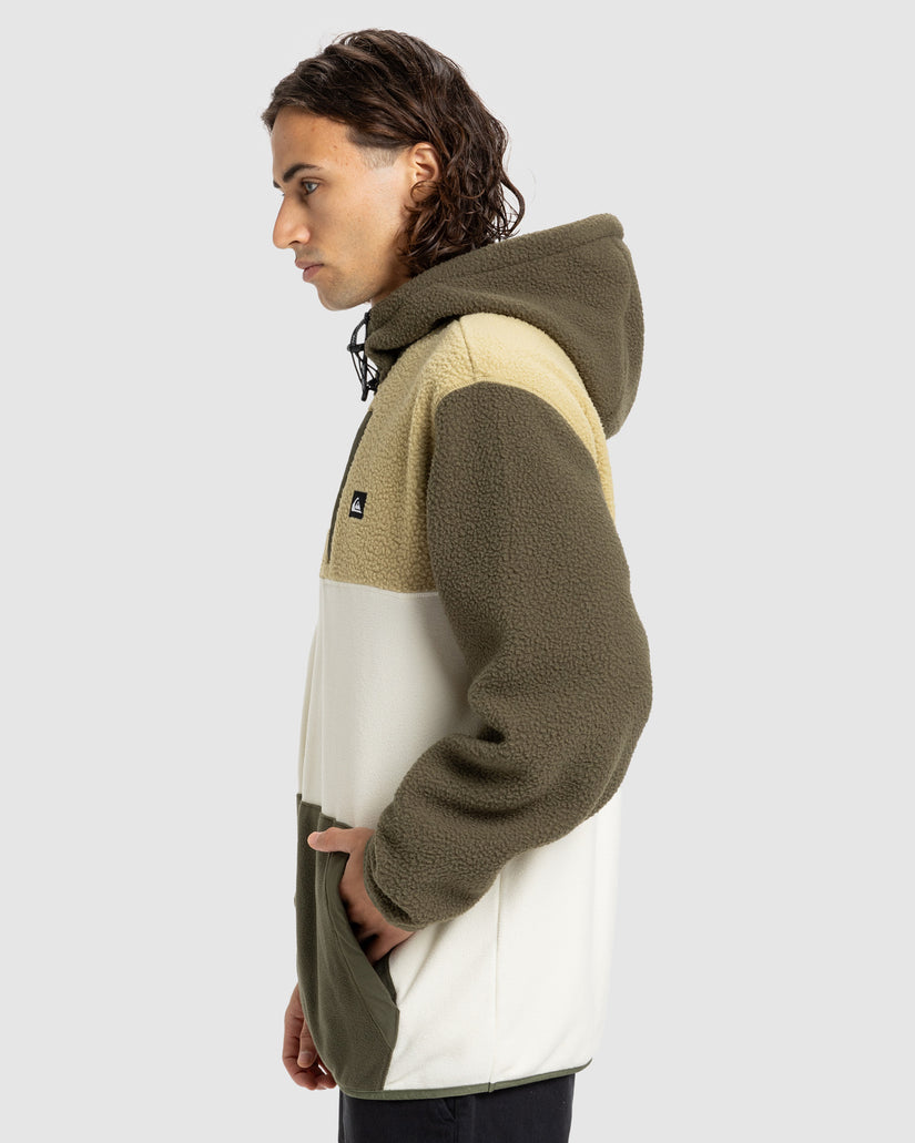 Mens Ocean View Mix Up Pullover Hoodie