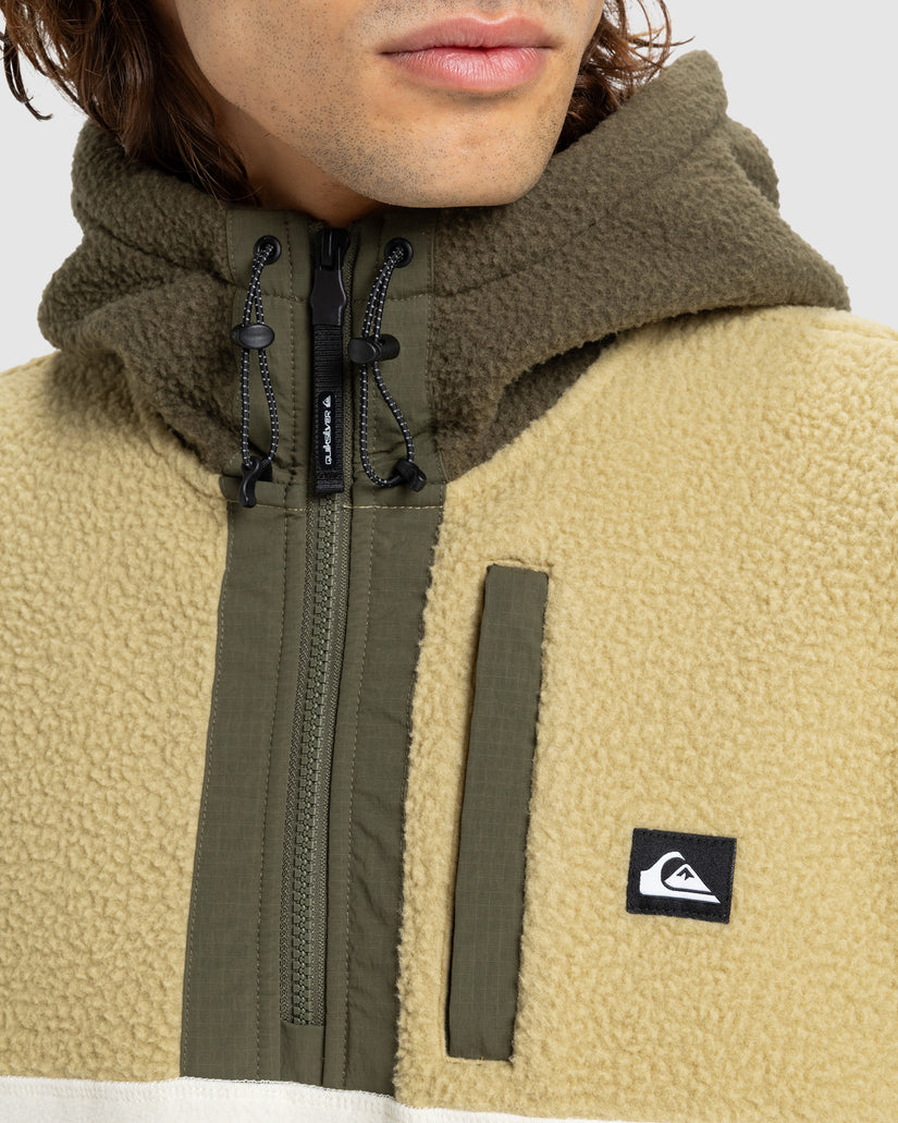 Mens Ocean View Mix Up Pullover Hoodie