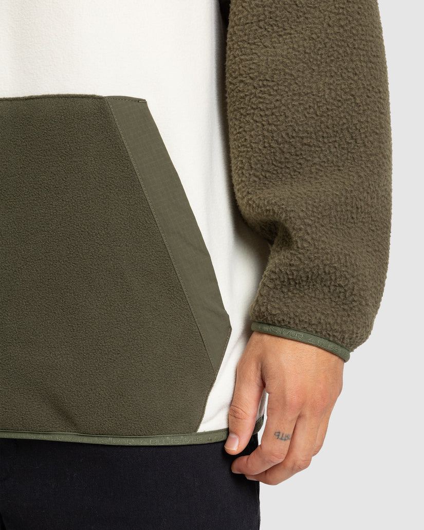 Mens Ocean View Mix Up Pullover Hoodie