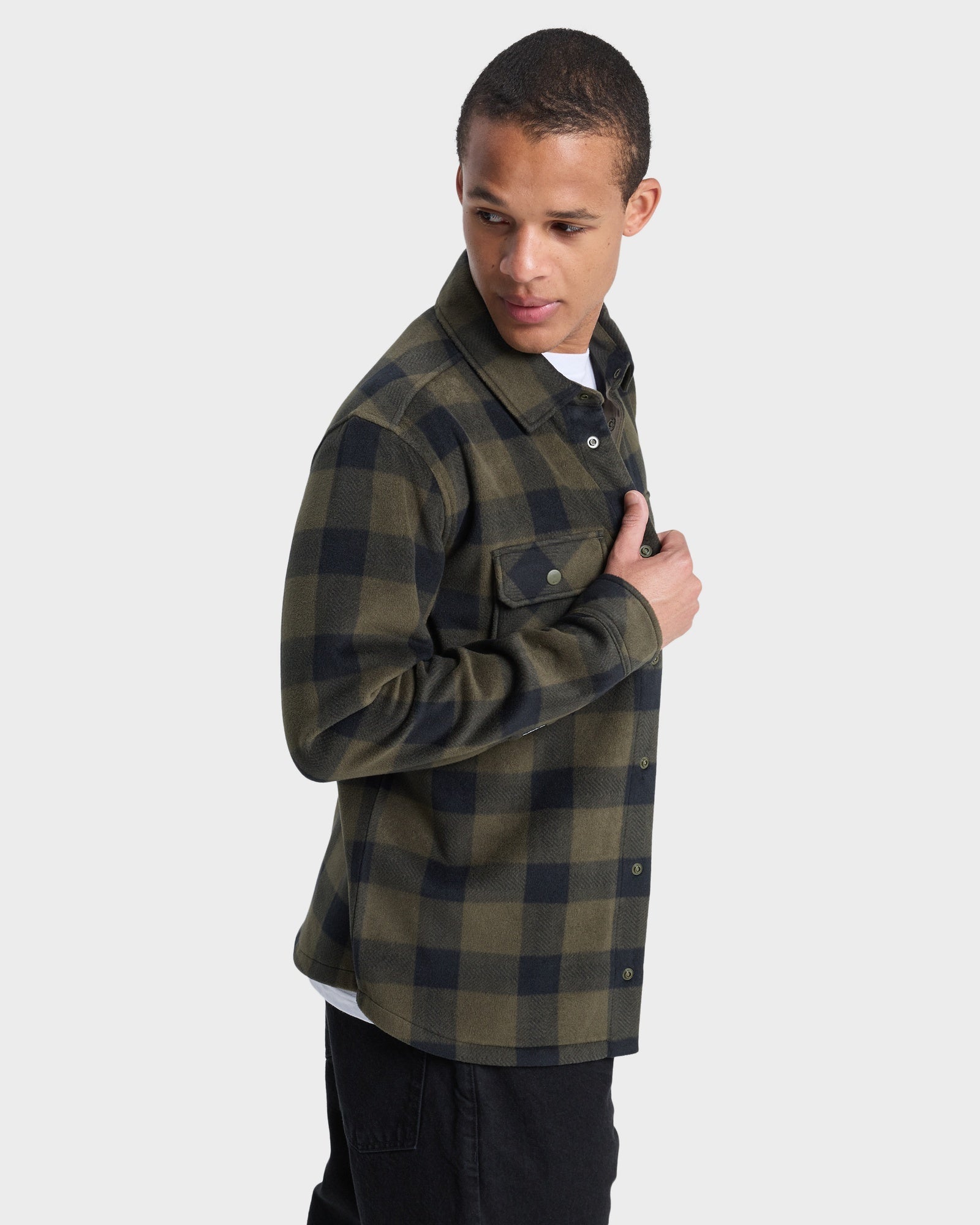 Mens Bering Strait Check Long Sleeve Shirt