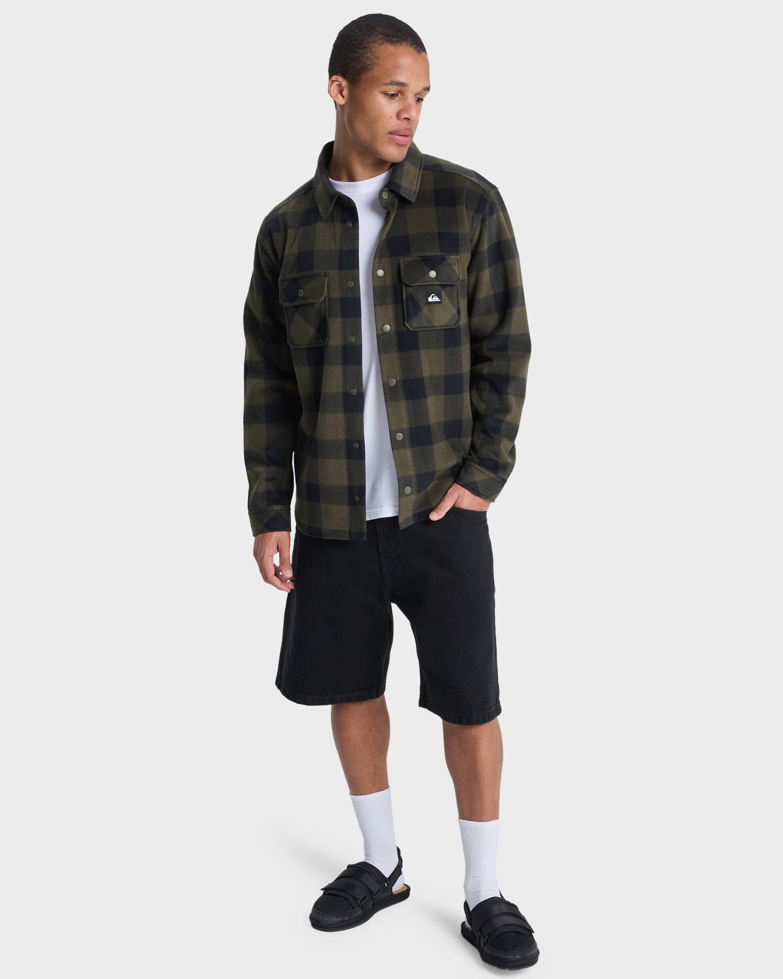Mens Bering Strait Check Long Sleeve Shirt
