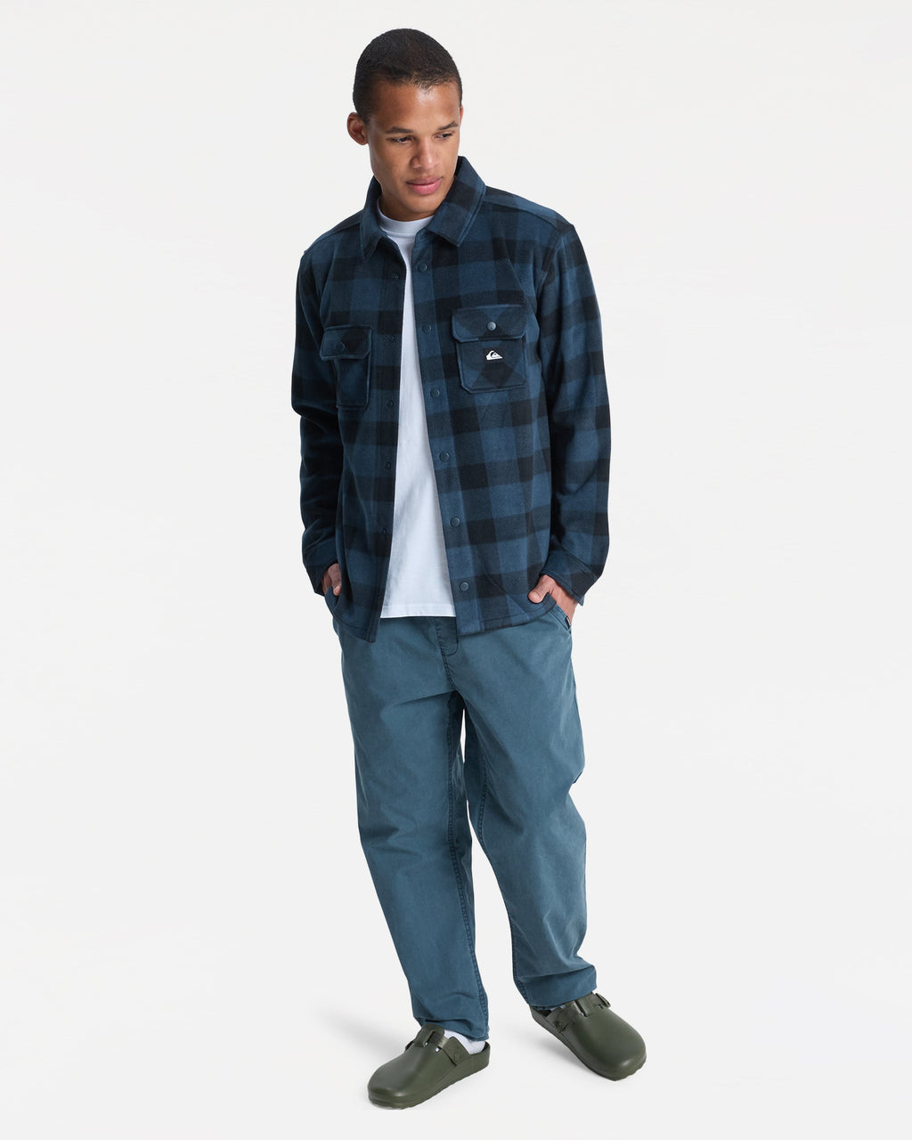 Mens Bering Strait Check Long Sleeve Shirt