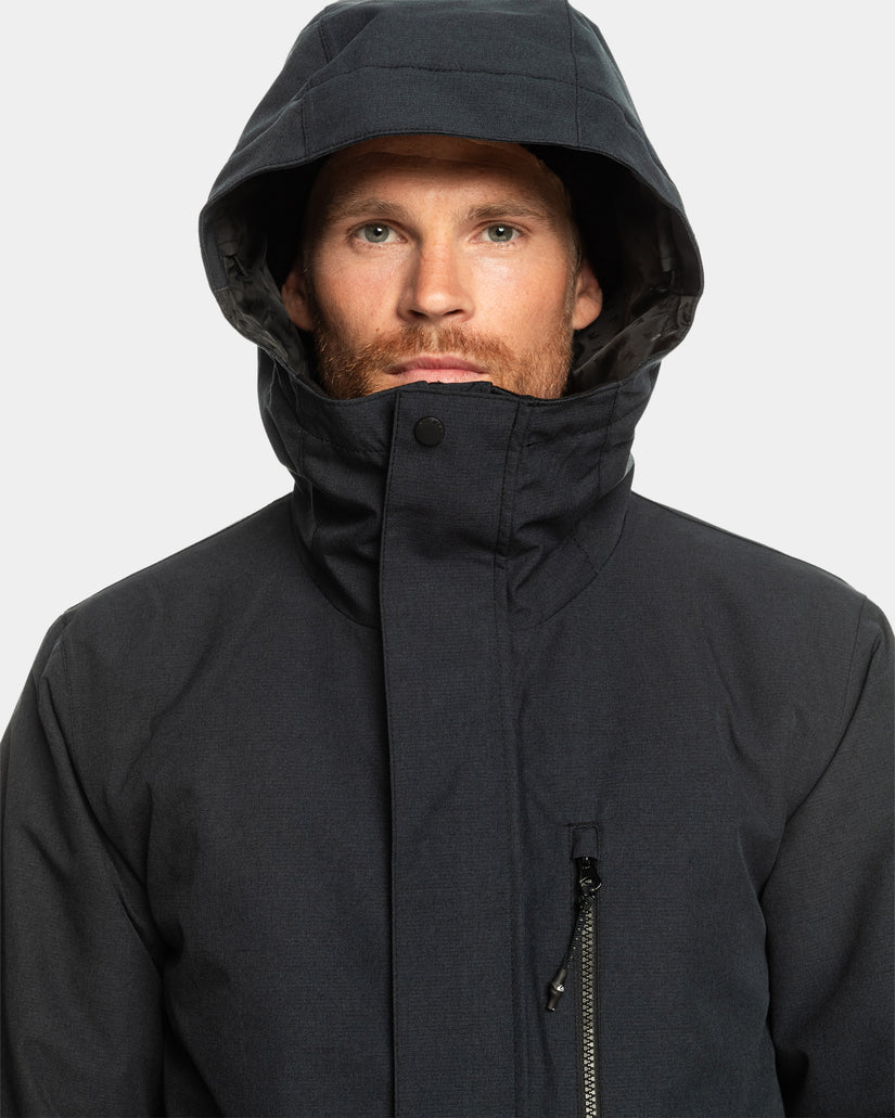 Mens Mission Solid Snow Jacket