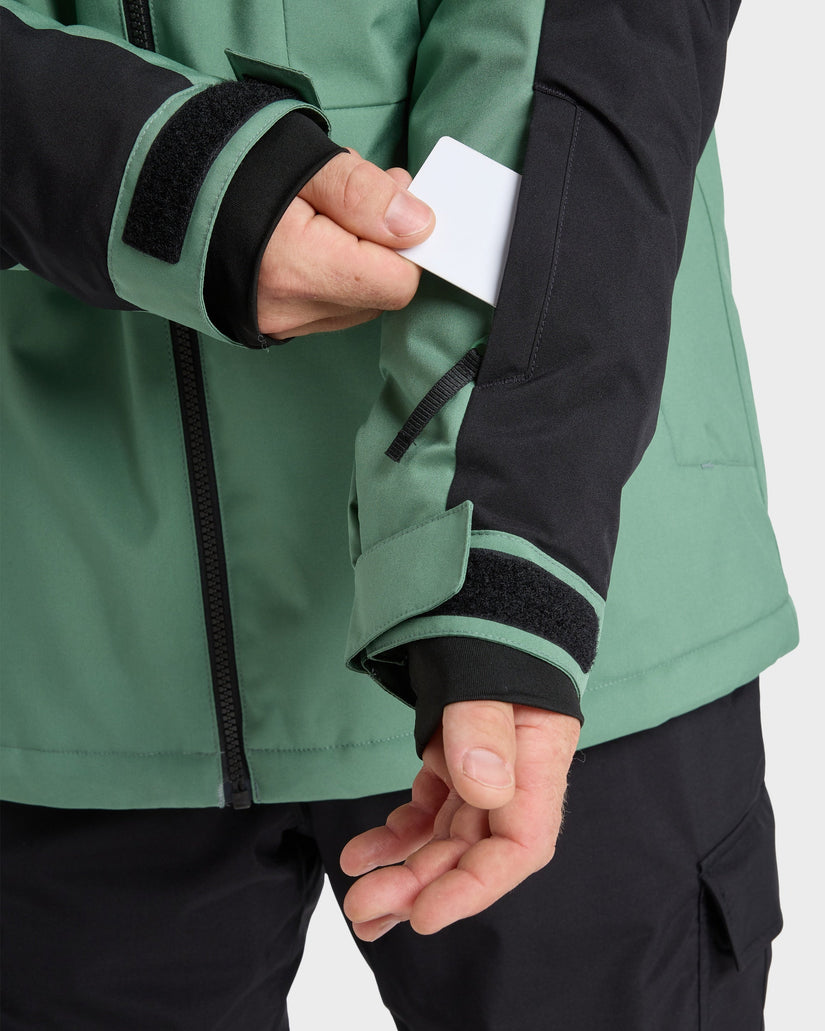 Mens Mission Block Snow Jacket