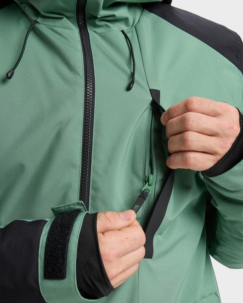 Mens Mission Block Snow Jacket
