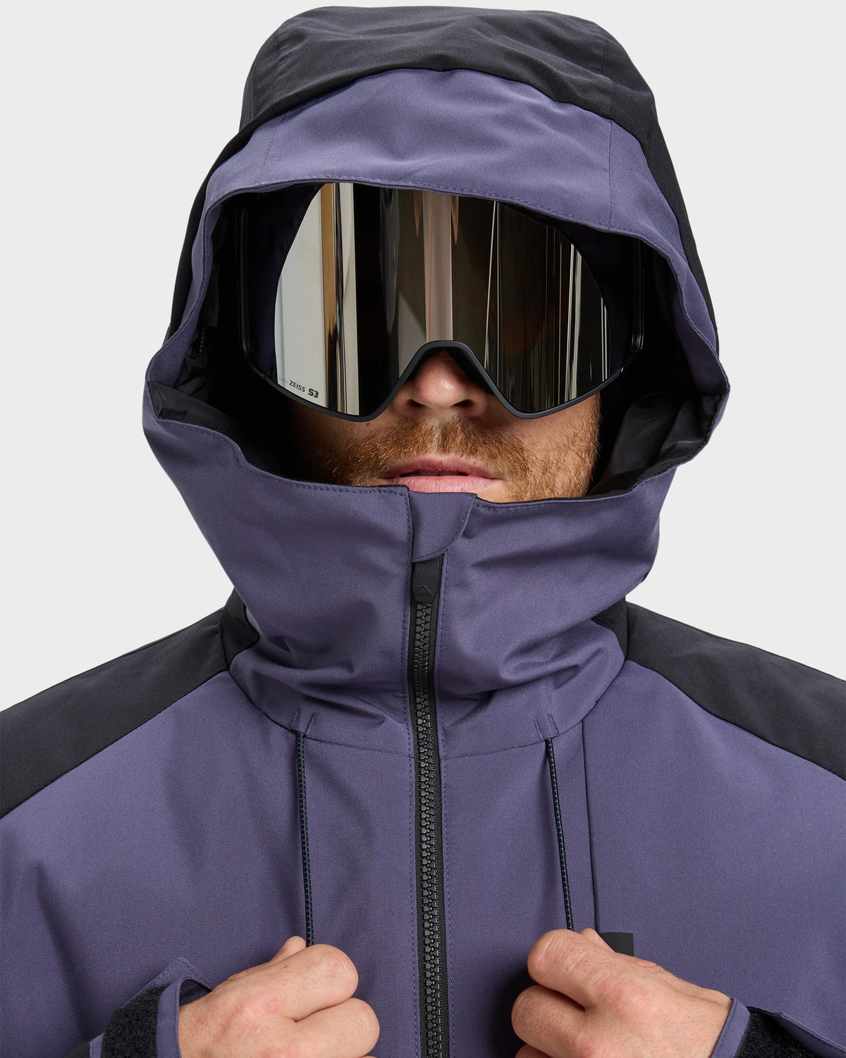 Mens Mission Block Snow Jacket