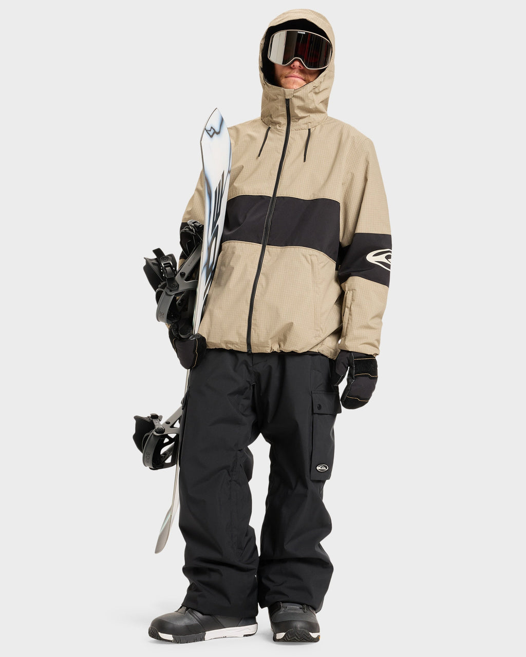 Mens High In The Hood Snow Jacket