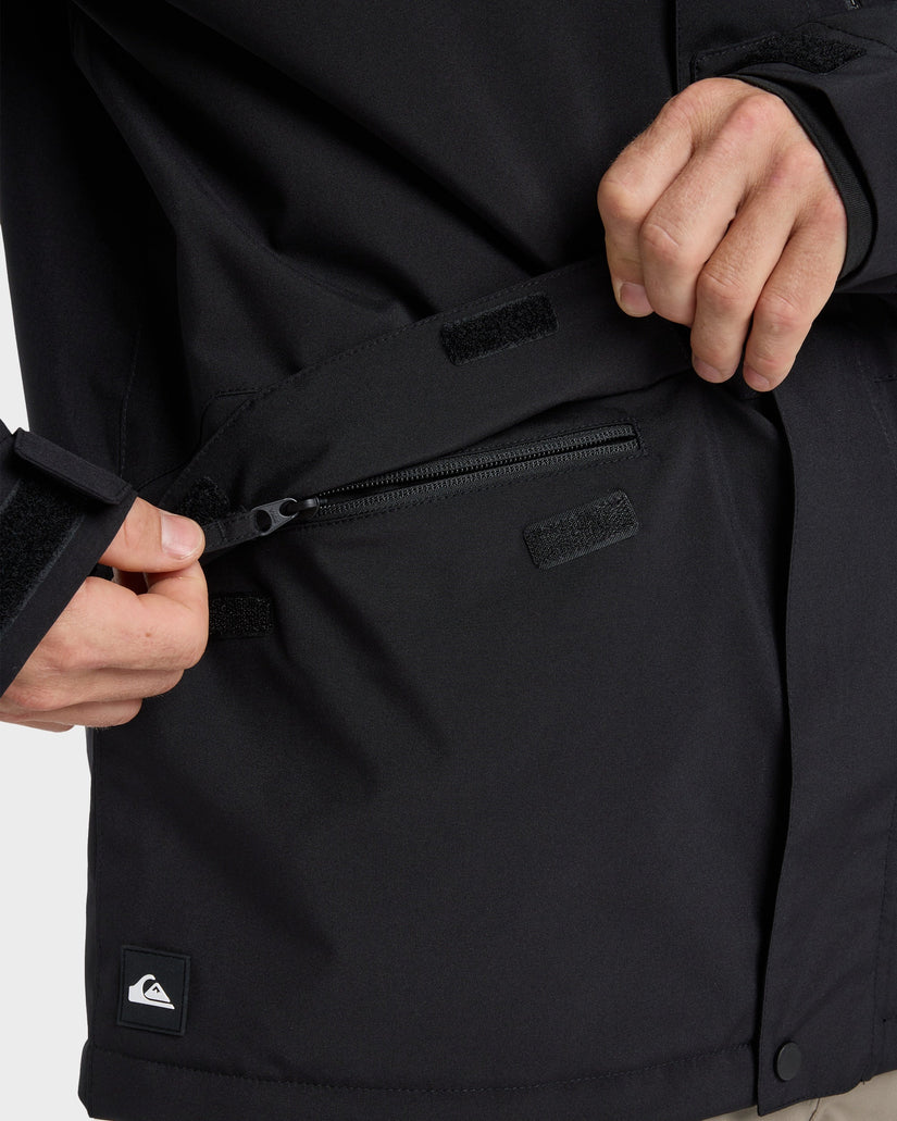 Mens Mission Solid Snow Jacket