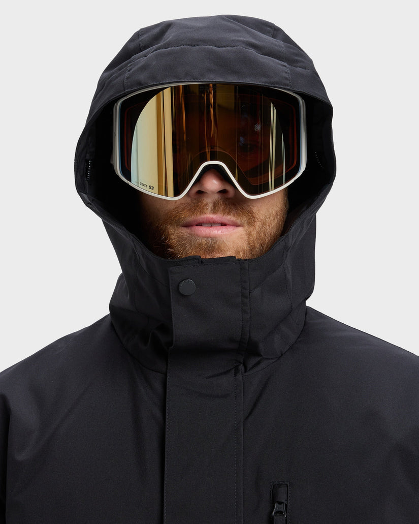 Mens Mission Solid Snow Jacket