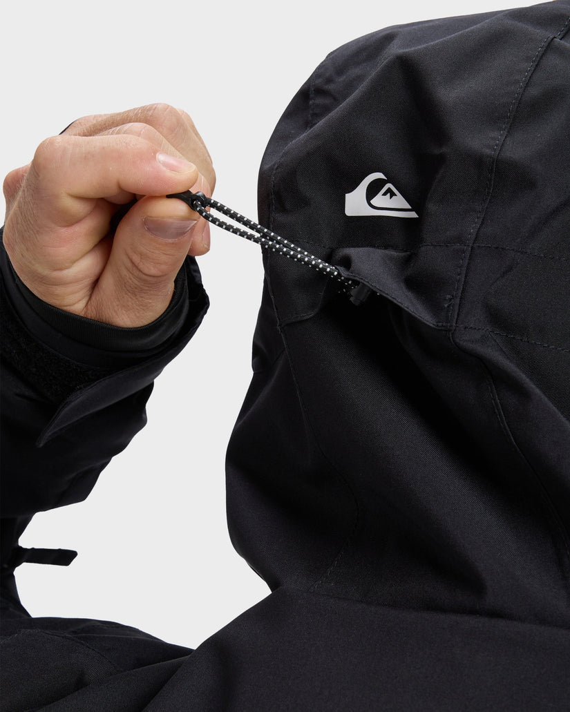 Mens Mission Solid Snow Jacket