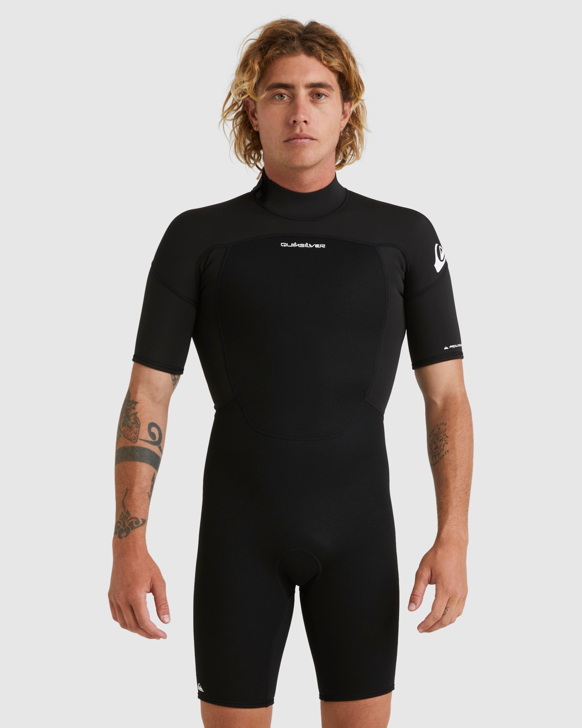 Mens 2/2mm Prologue Short Sleeve Back Zip Spring Suit