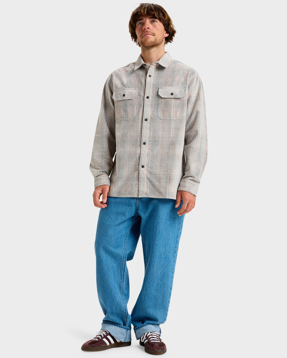 Mens Venture Corduroy Long Sleeve Shirt