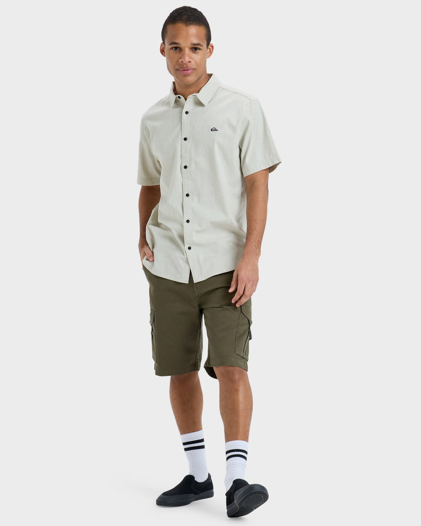 Mens Premium Stretch Short Sleeve Shirt