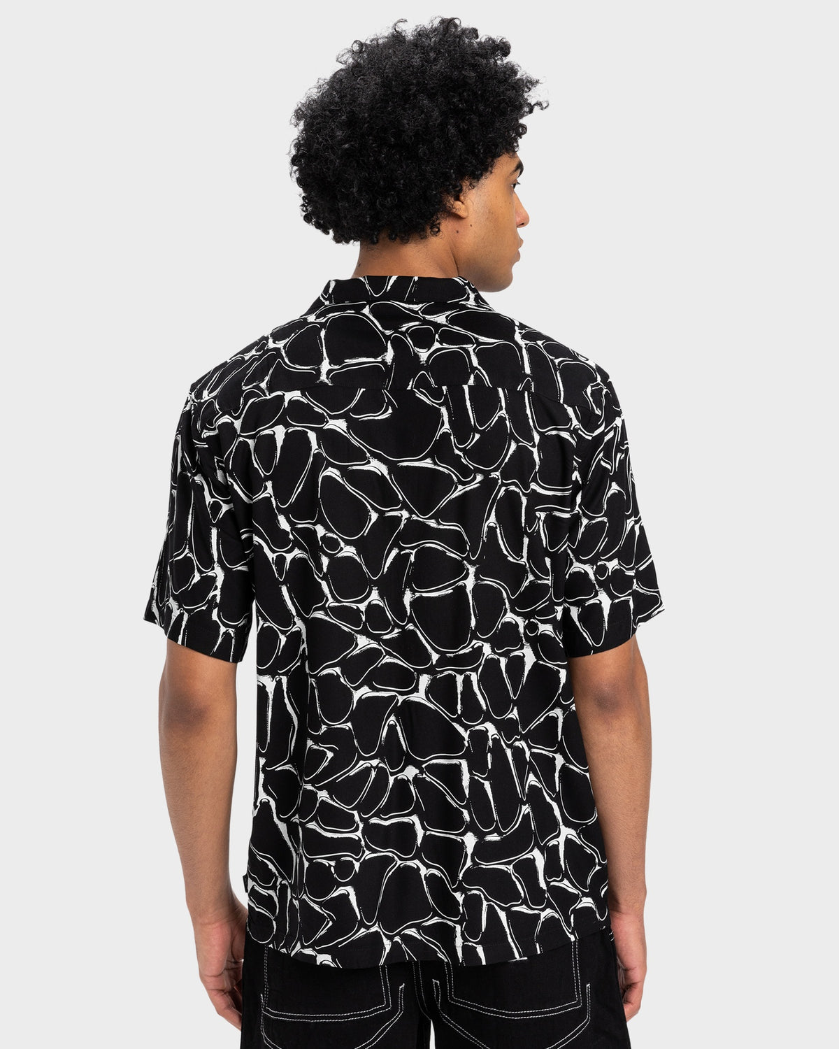 Mens Mercury Chrome Short Sleeve Shirt