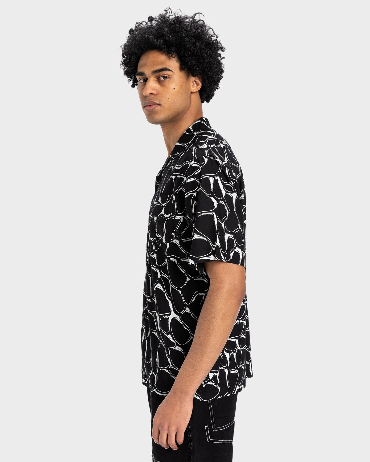 Mens Mercury Chrome Short Sleeve Shirt