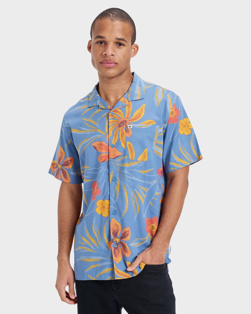 Mens Beach Club Short Sleeve Shirt