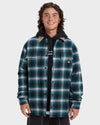 Mens Shadow Check Long Sleeve Shirt