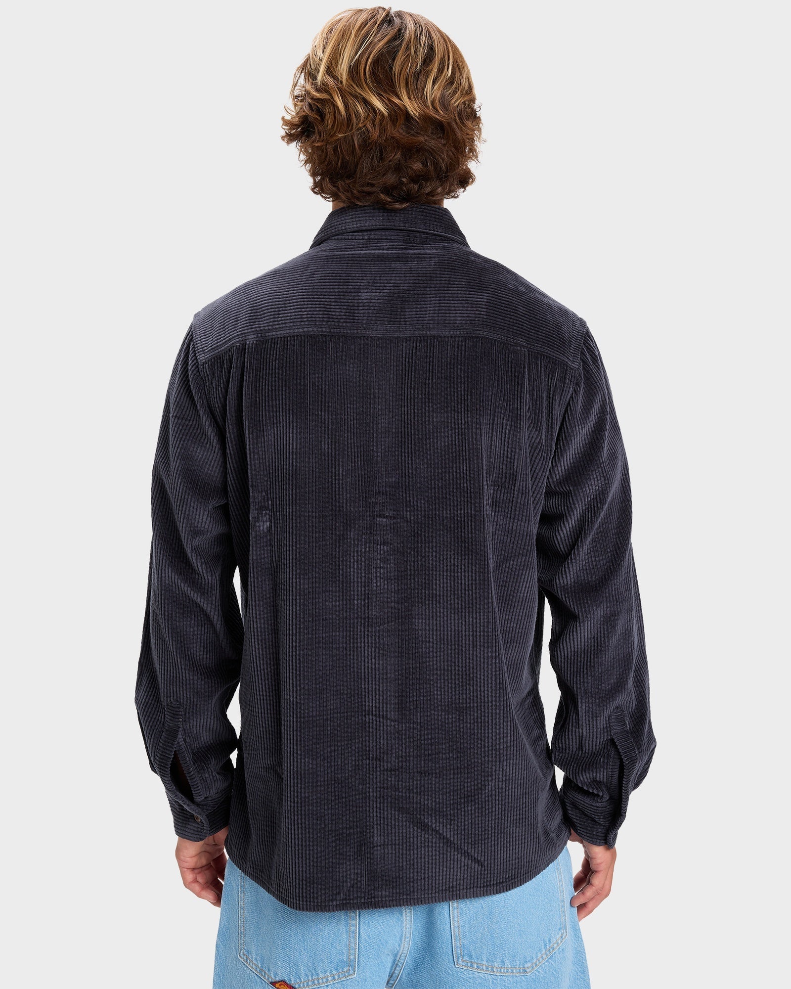 Mens Venturo Cord Long Sleeve Shirt