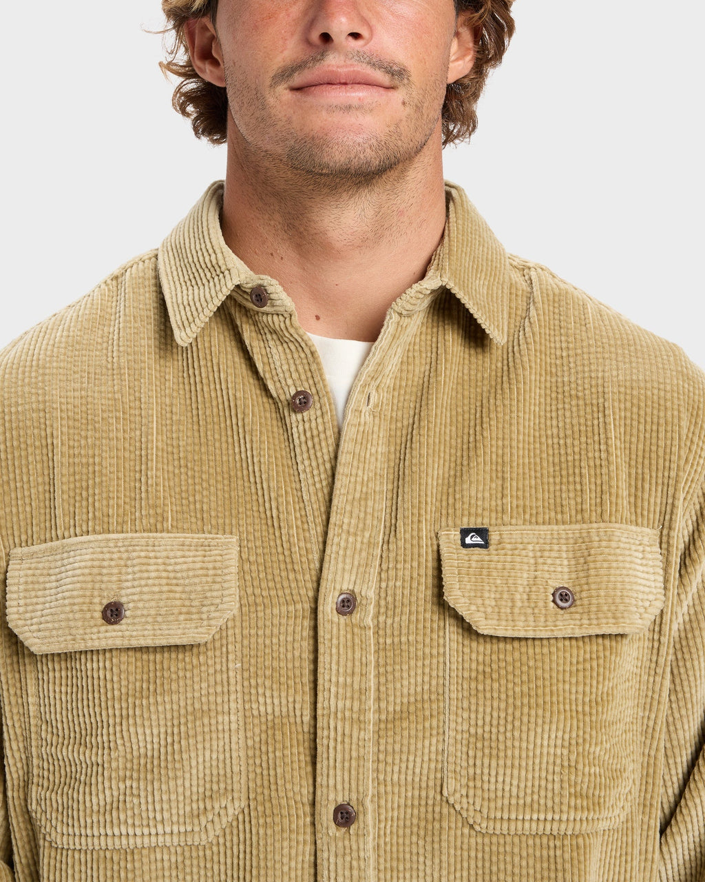 Mens Venturo Cord Long Sleeve Shirt